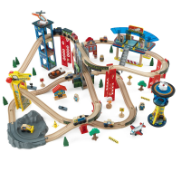 Set Trenulete Super Highway Train Kidkraft Set Trenulete Super Highway Train Kidkraft